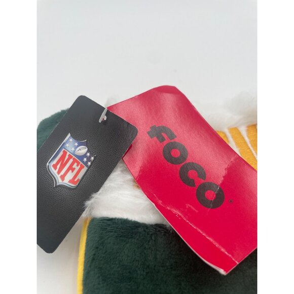 Green Bay Packers NFL Christmas Stocking 19" Plush Fleece Holiday Decor By FOCO - Picture 3 of 6